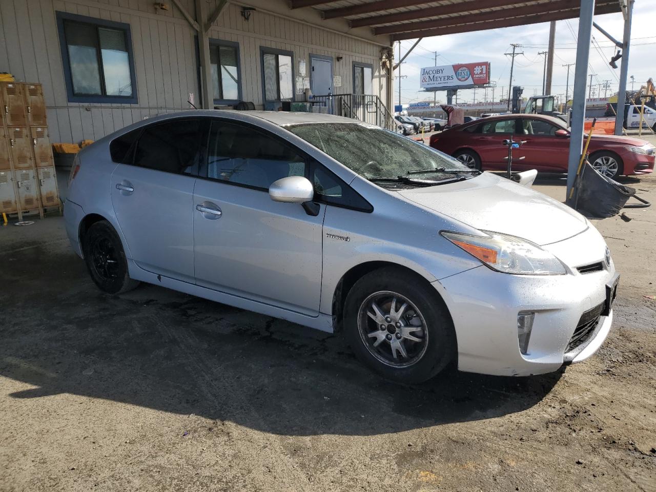 2015 Toyota Prius VIN JTDKN3DU3F1945245 Copart auction photo, front end damage thumbnail 4