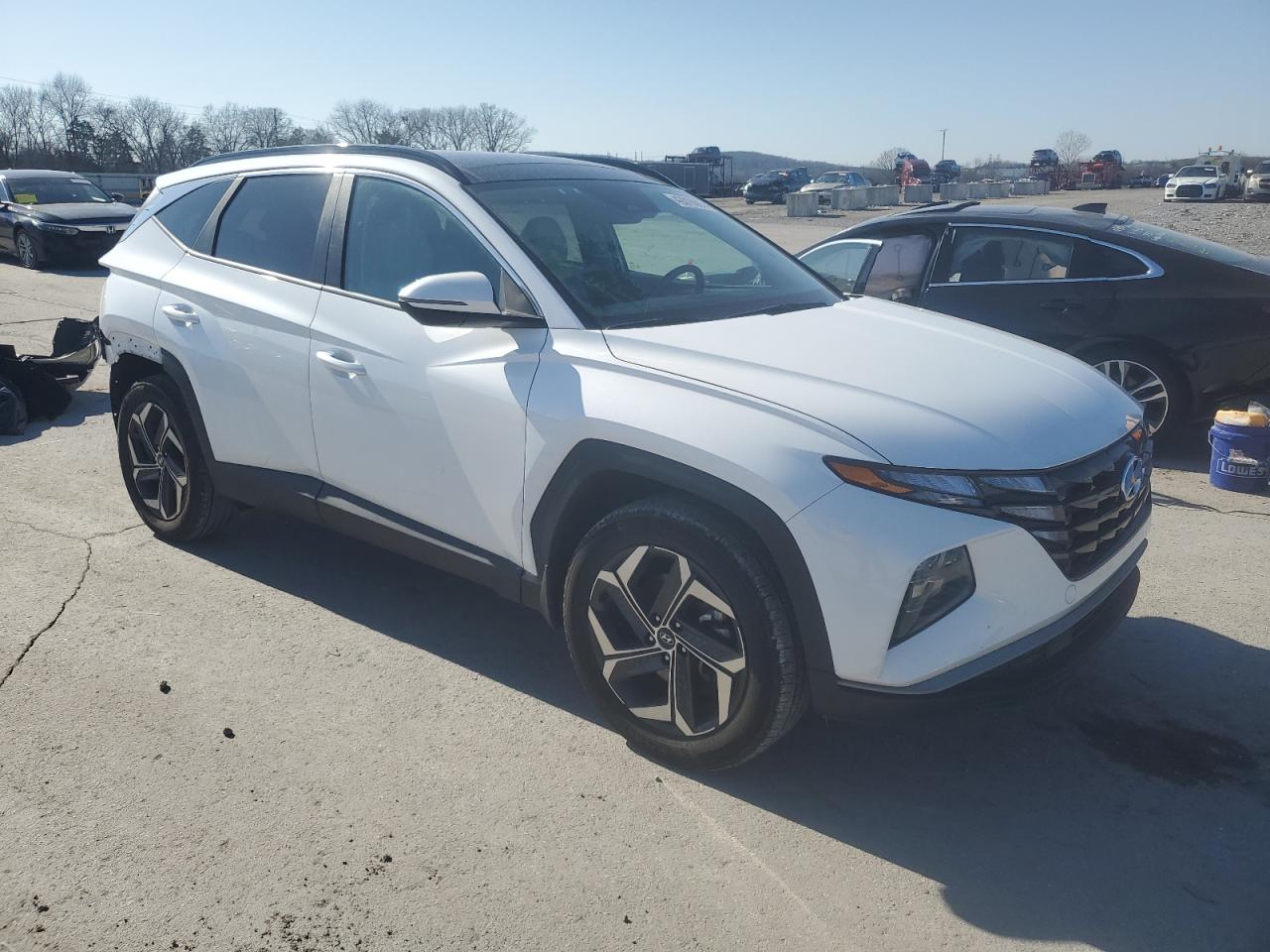 2023 Hyundai Tucson VIN KM8JFCA11PU102935 Copart auction photo, front end / rear end damage thumbnail 4