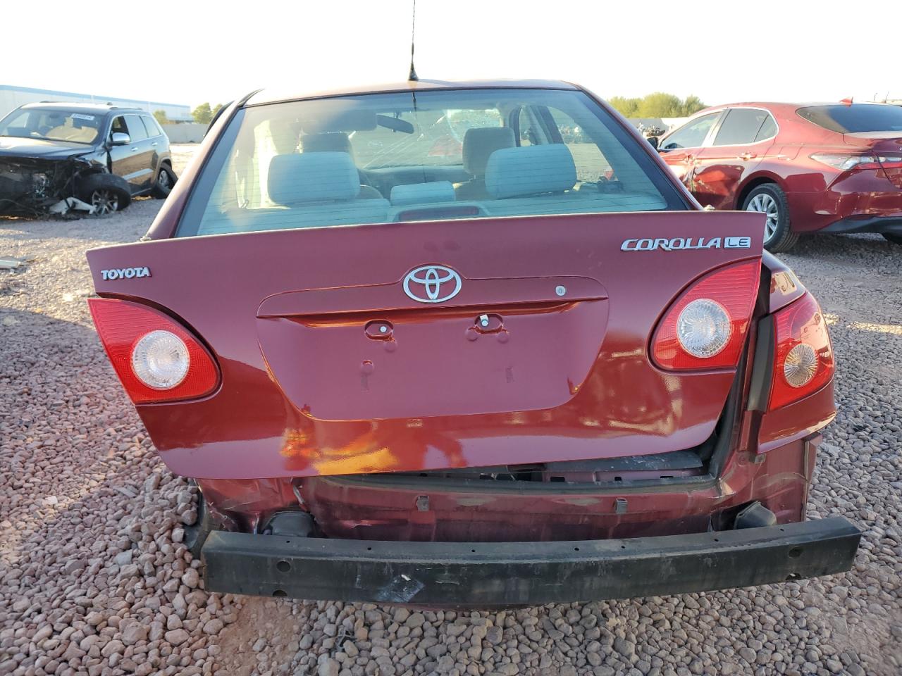 2008 Toyota Corolla VIN 1NXBR30E28Z045985 Copart auction photo, all over damage thumbnail 6