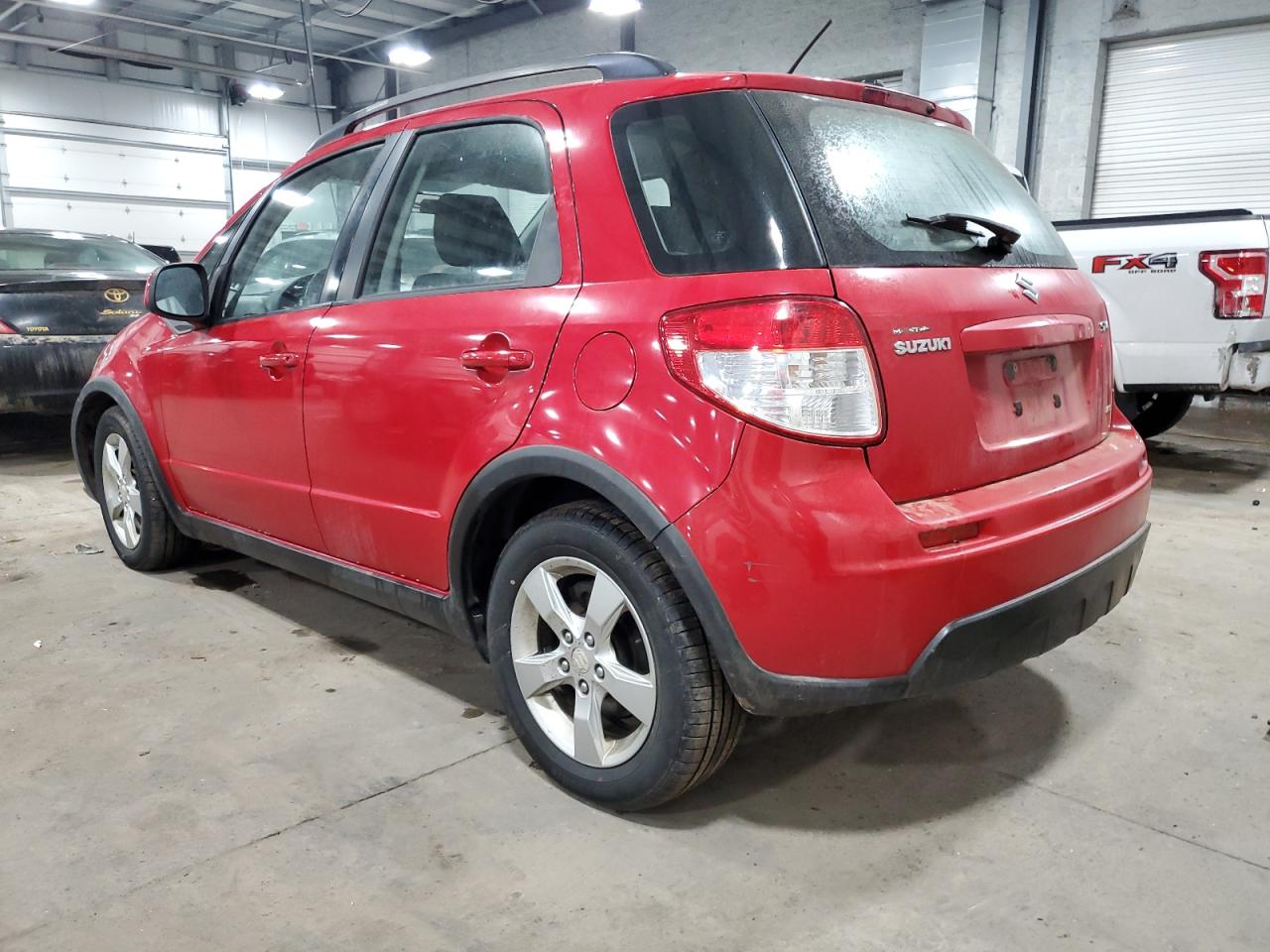 2011 Suzuki SX4 VIN JS2YB5A36B6303079 Copart auction photo, front end / undercarriage damage thumbnail 2