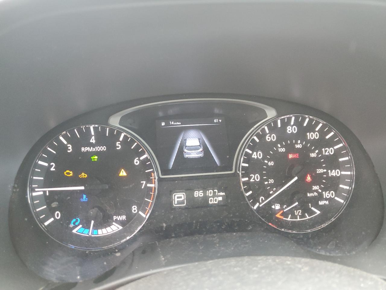 2014 Nissan Pathfinder VIN 5N1CR2MN8EC655464 Copart auction photo, normal wear / mechanical damage thumbnail 9