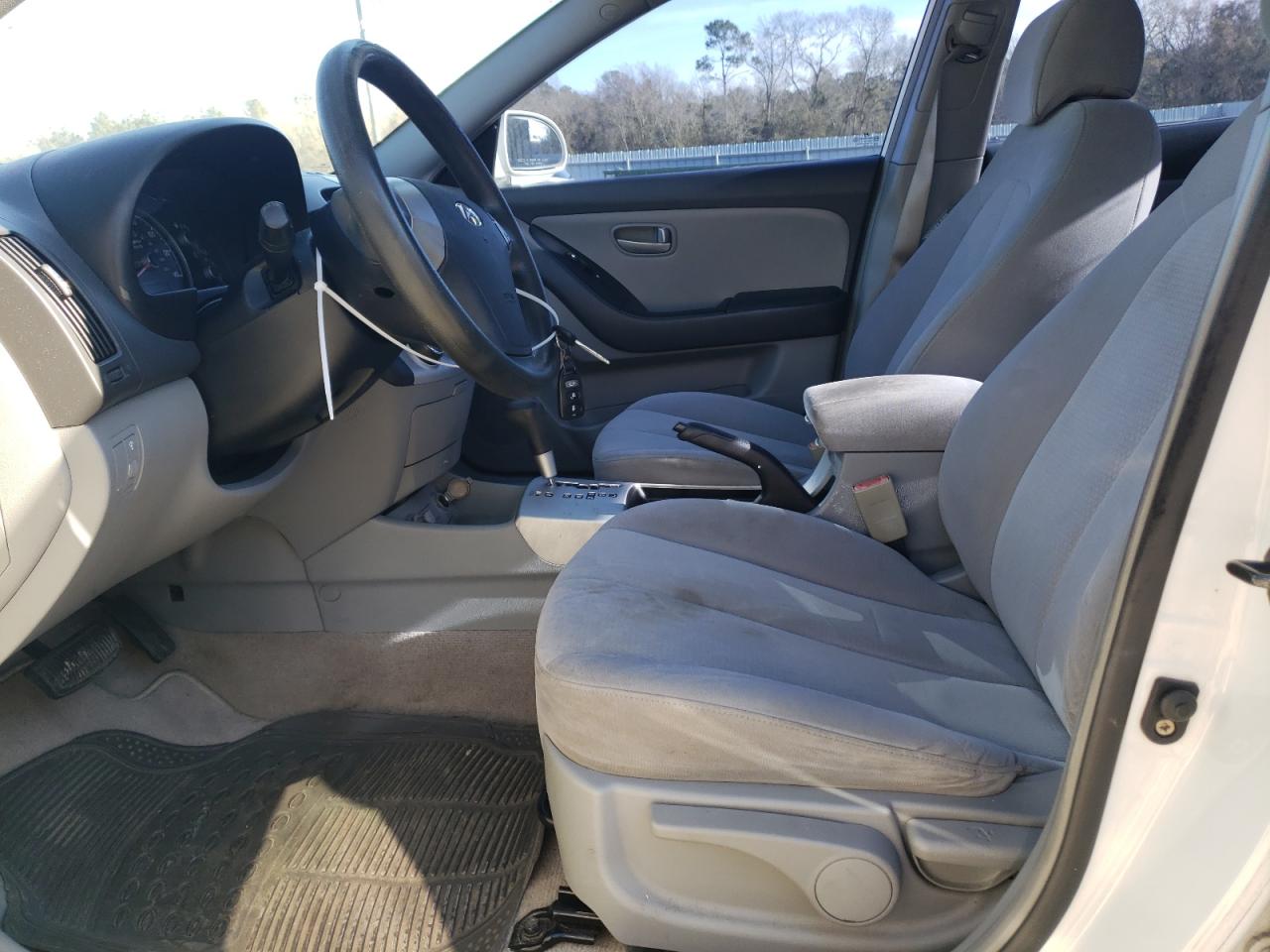 2007 Hyundai Elantra VIN KMHDU46D77U057088 Copart auction photo, front end / side damage thumbnail 7