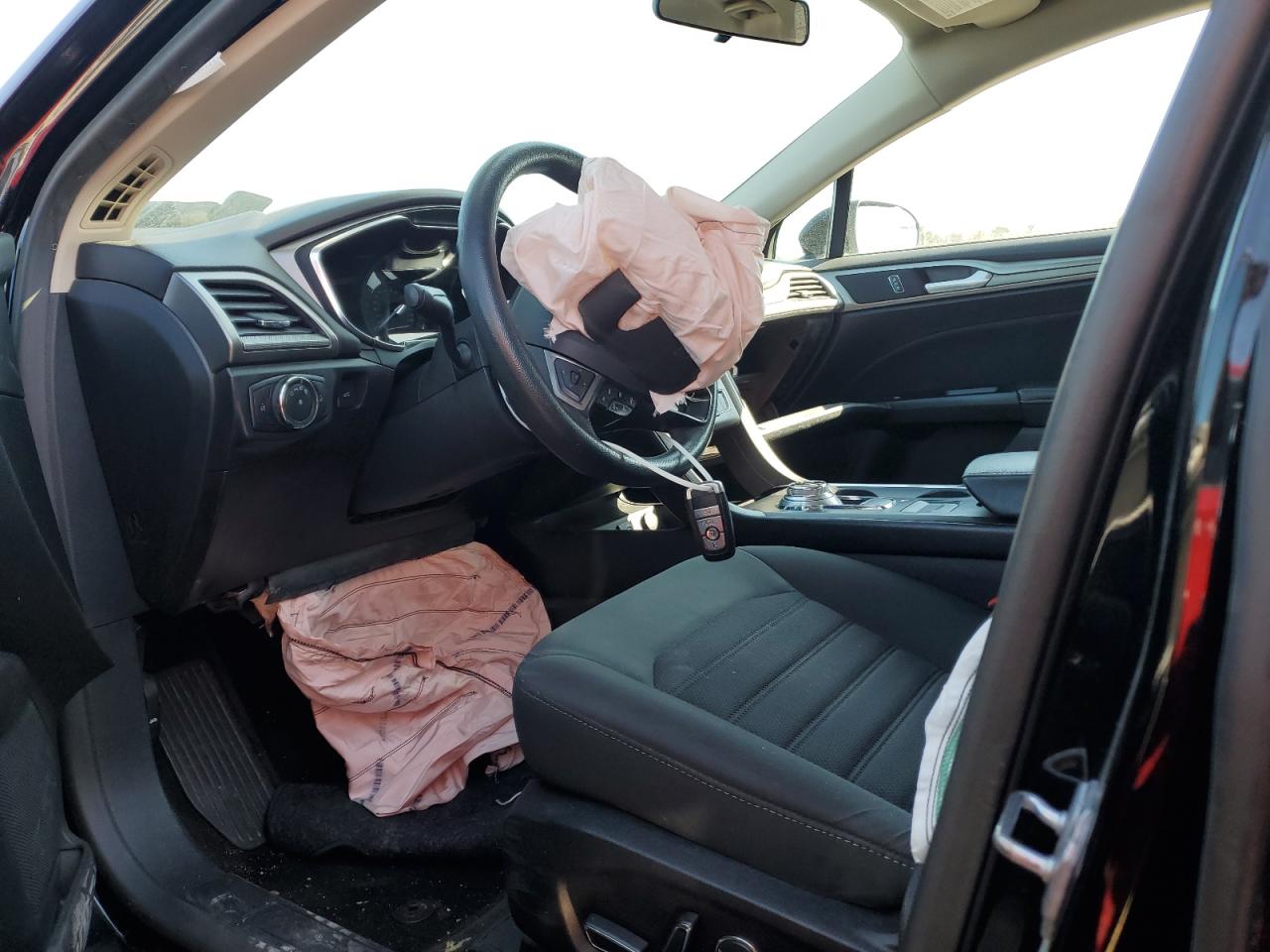 2017 Ford Fusion VIN 3FA6P0HD8HR363712 Copart auction photo, front end damage thumbnail 7