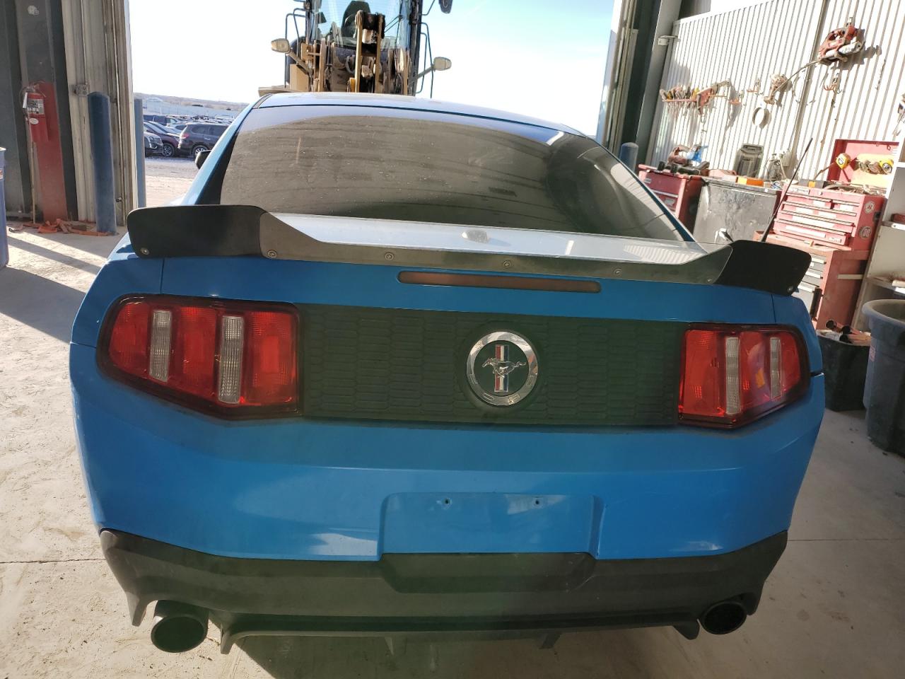 2010 Ford Mustang VIN 1ZVBP8AN6A5135580 Copart auction photo, rear end damage thumbnail 6