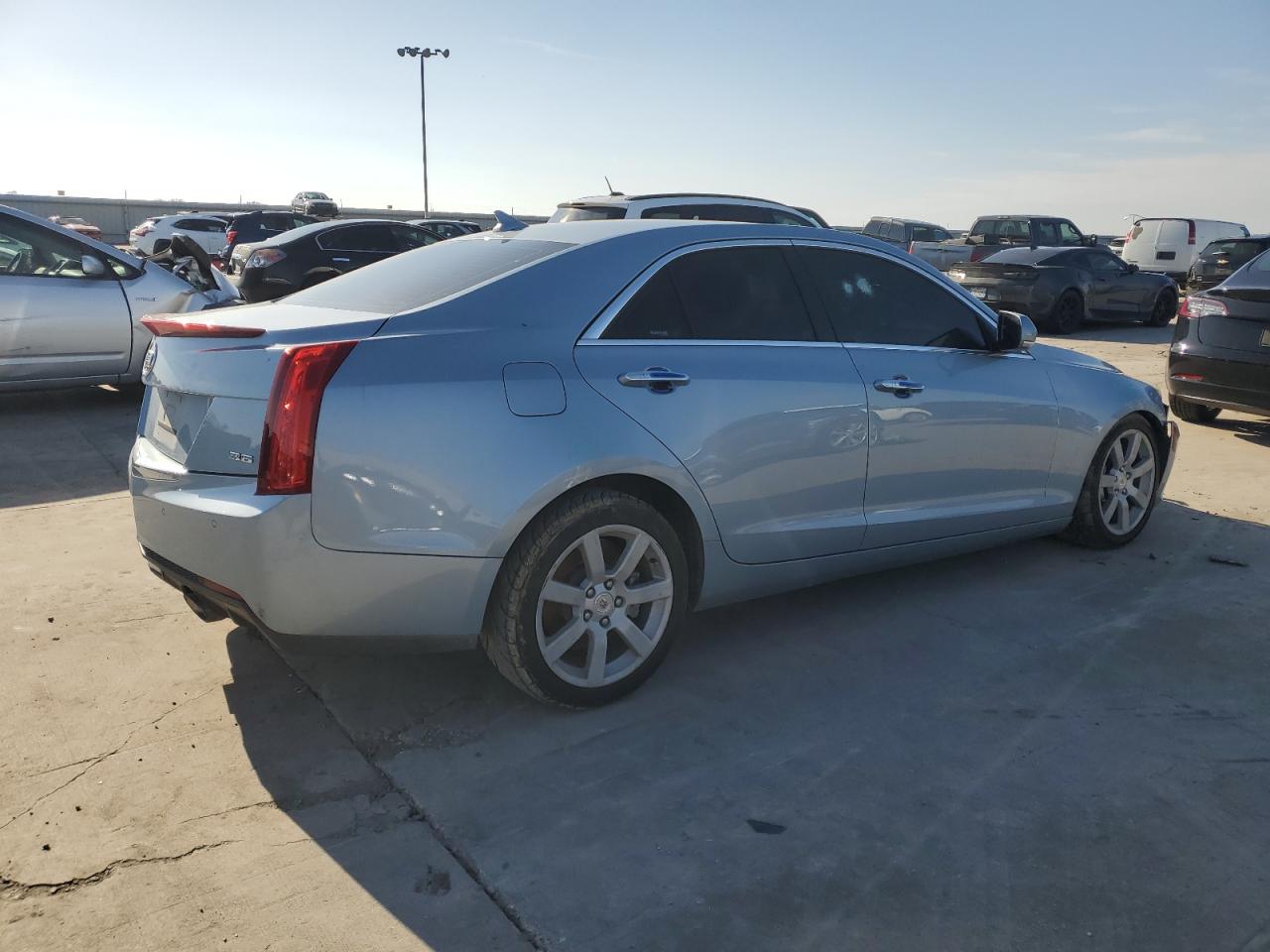 2013 Cadillac ATS VIN 1G6AB5S39D0122724 Copart auction photo, front end damage thumbnail 3