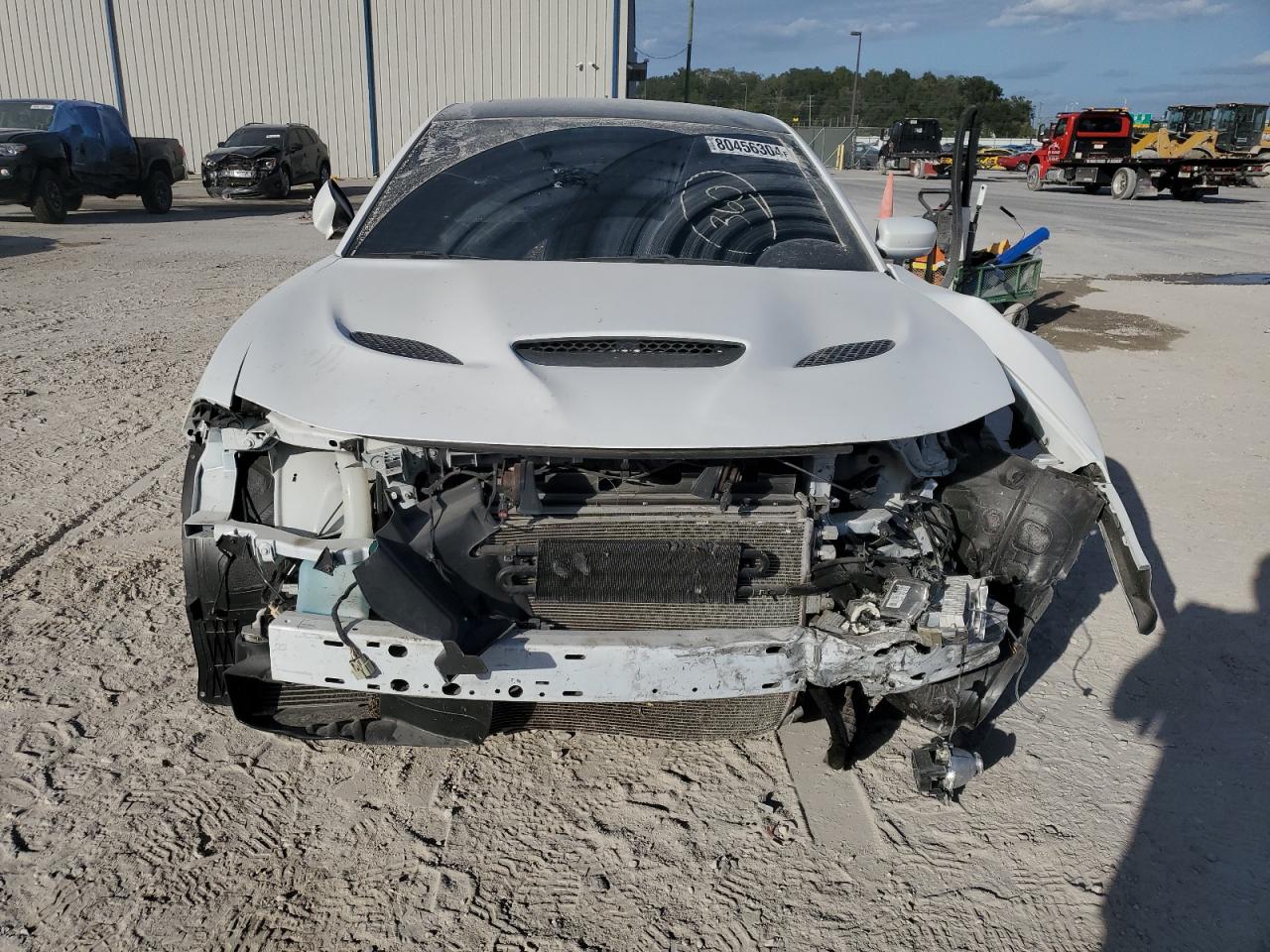 2017 Dodge Charger VIN 2C3CDXL91HH566989 Copart auction photo, front end damage thumbnail 5