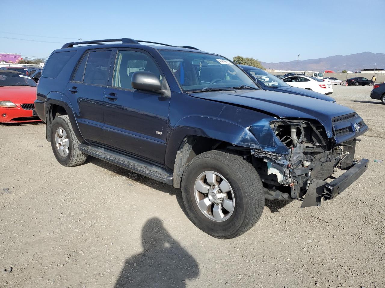 2004 Toyota 4Runner VIN JTEZU14R148012297 Copart auction photo, front end / minor dent/scratches damage thumbnail 4