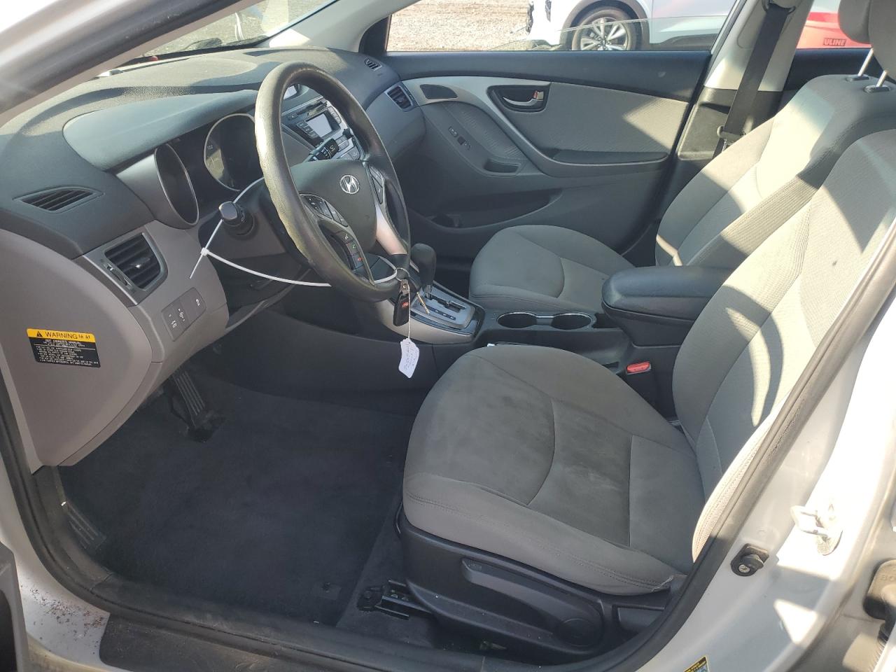 2013 Hyundai Elantra VIN KMHDH4AE1DU863962 Copart auction photo, rear end damage thumbnail 7