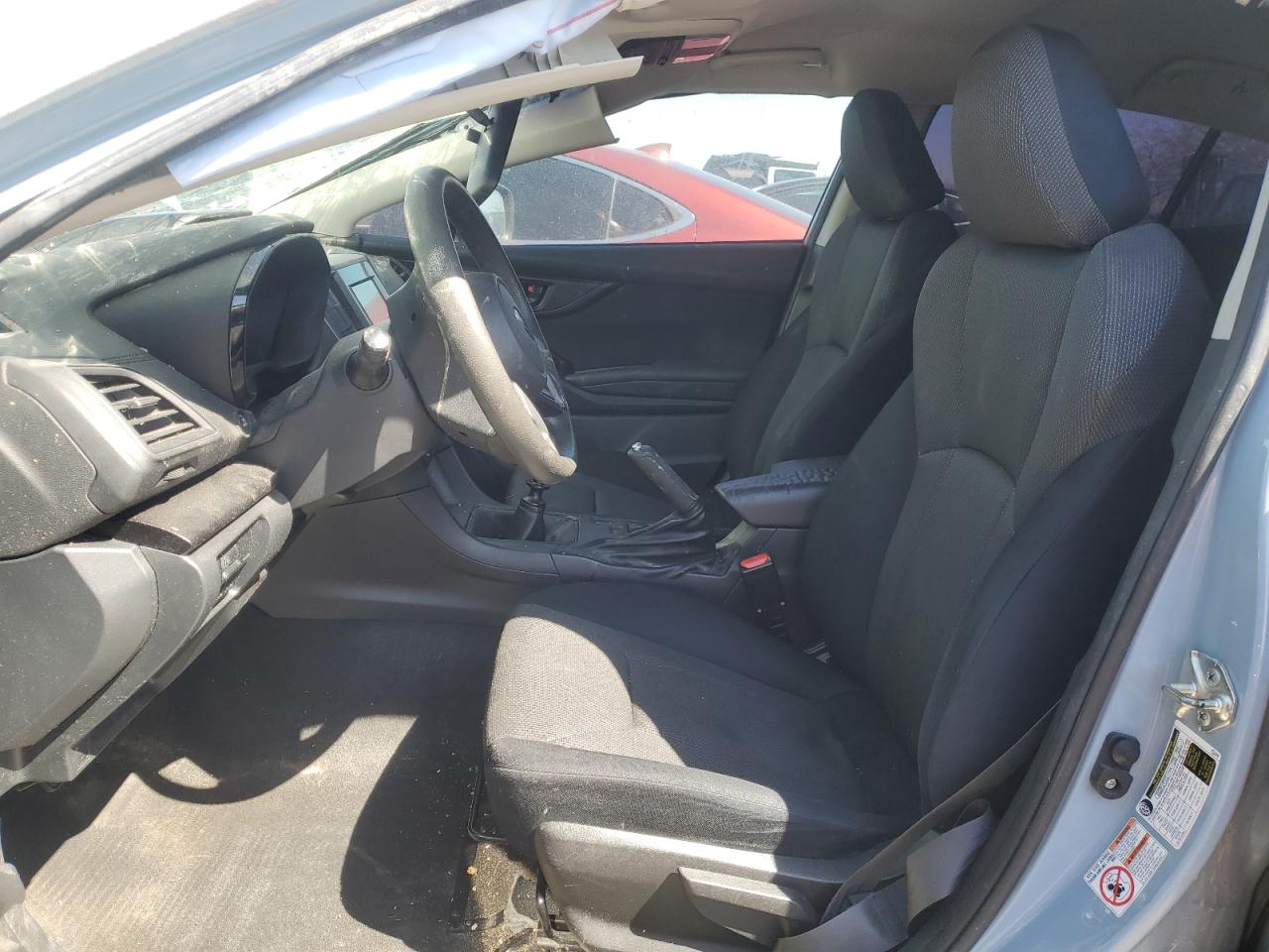 2019 Subaru XV VIN JF2GTAAC0K9301839 Copart auction photo, front end / side damage thumbnail 7