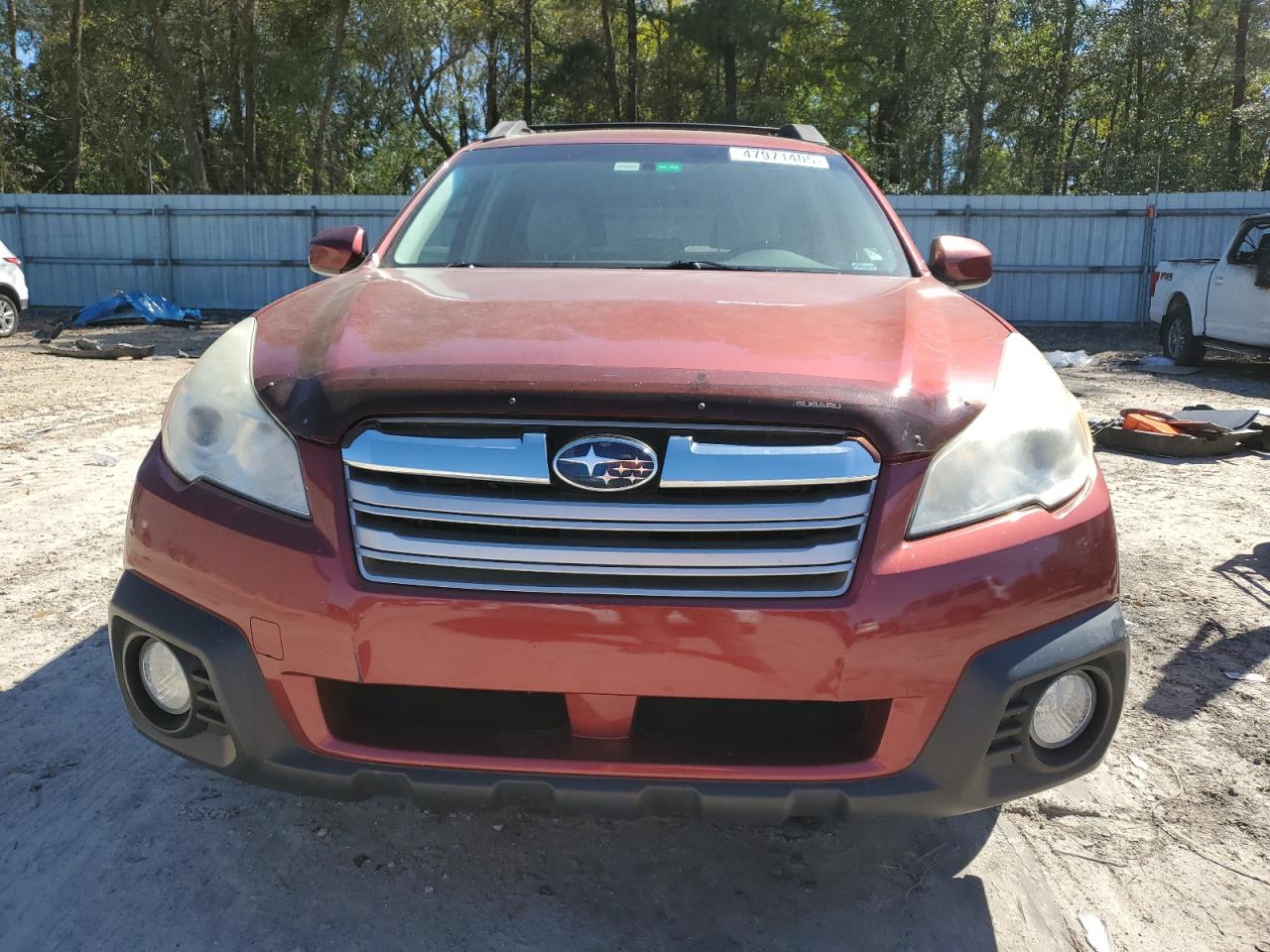 2013 Subaru Outback VIN 4S4BRBBC8D3322919 Copart auction photo, rear end damage thumbnail 5