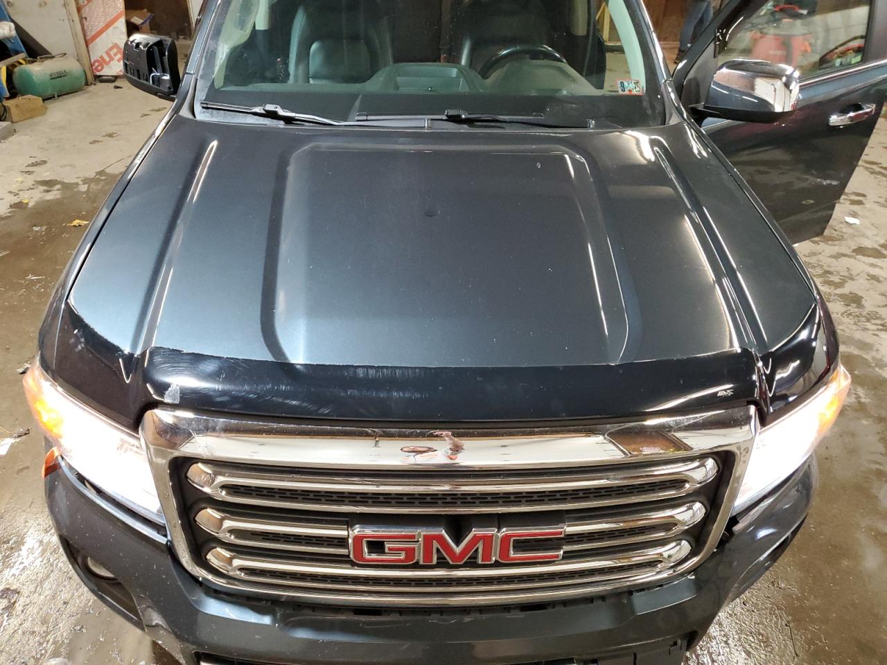 2018 GMC Canyon VIN 1GTG6DEN5J1190818 Copart auction photo, front end / side damage thumbnail 11