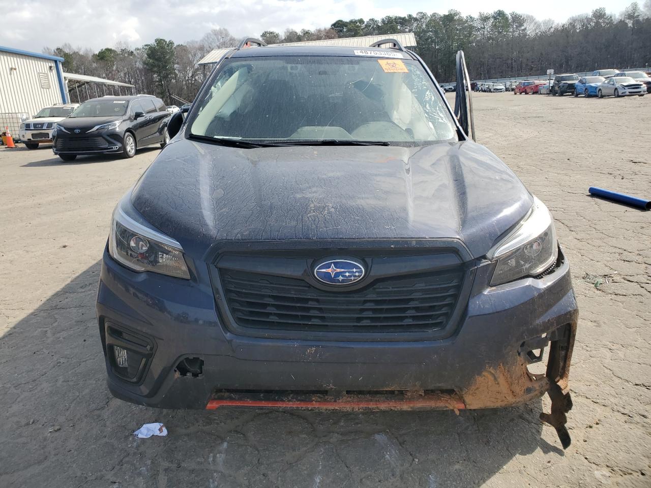 2021 Subaru Forester VIN JF2SKALC1MH452112 Copart auction photo, side / all over damage thumbnail 5
