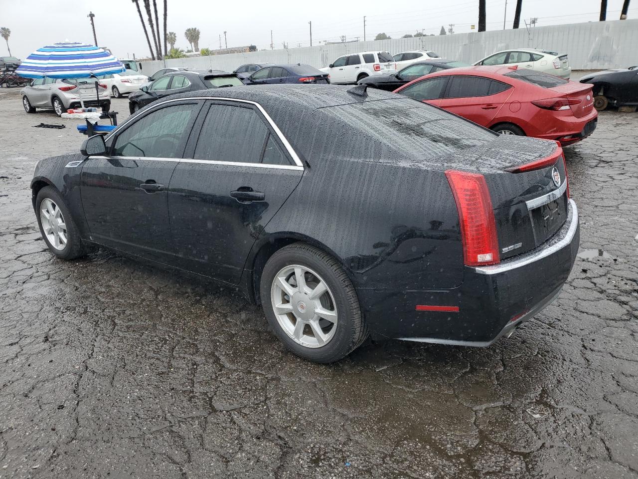 2009 Cadillac CTS VIN 1G6DU57V890150457 Copart auction photo, front end damage thumbnail 2