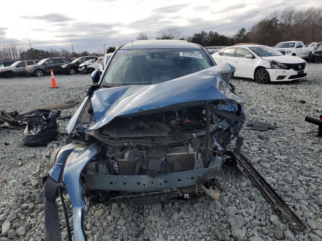 2019 Mazda CX-5 VIN JM3KFACM0K0684330 Copart auction photo, all over damage thumbnail 5