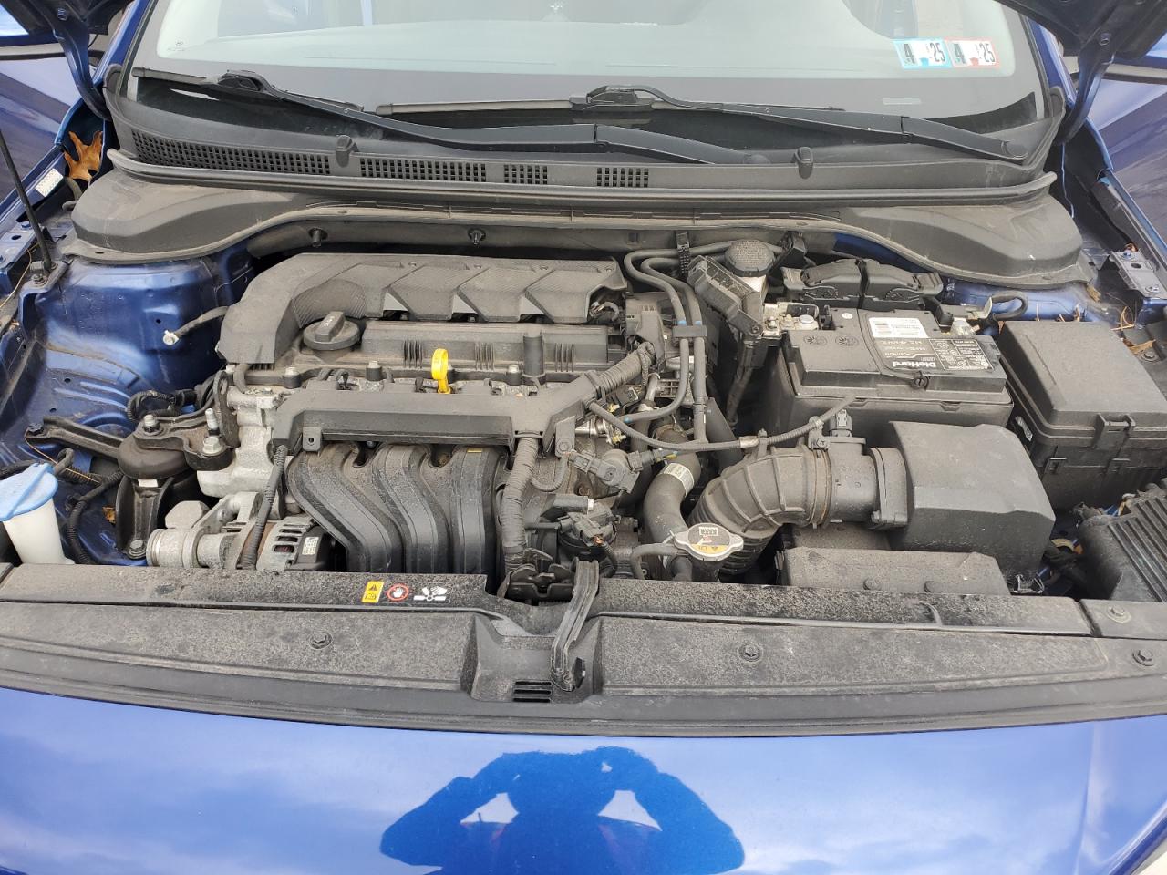 2020 Hyundai Accent VIN 3KPC24A68LE106645 Copart auction photo, rear end damage thumbnail 12