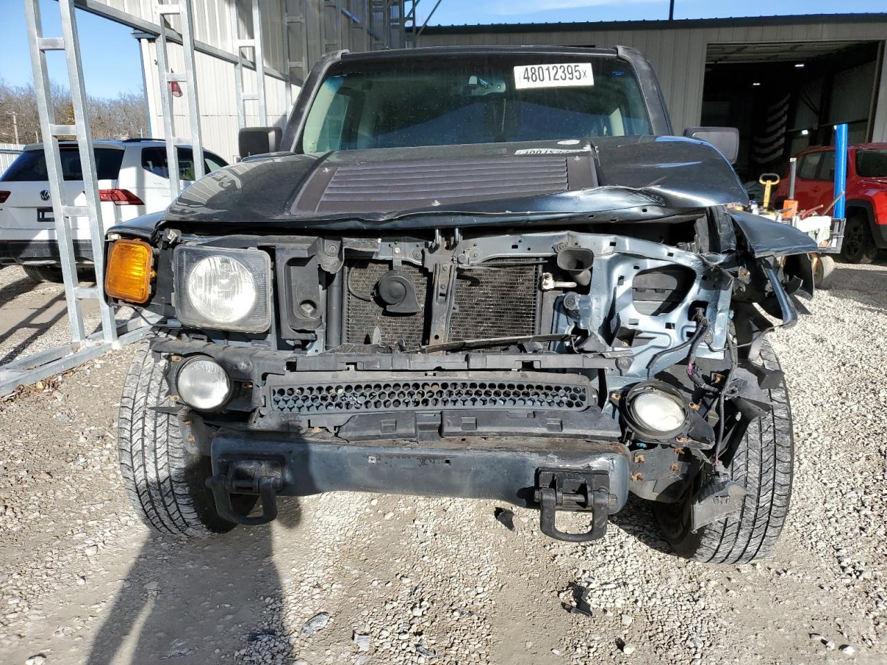 2007 Hummer H3 VIN 5GTDN13E678229710 Copart auction photo, front end damage thumbnail 5