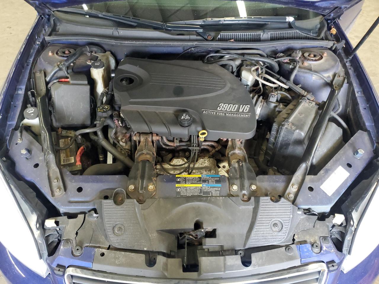 2007 Chevrolet Impala VIN 2G1WU58R179377217 Copart auction photo, rear end / front end damage thumbnail 11