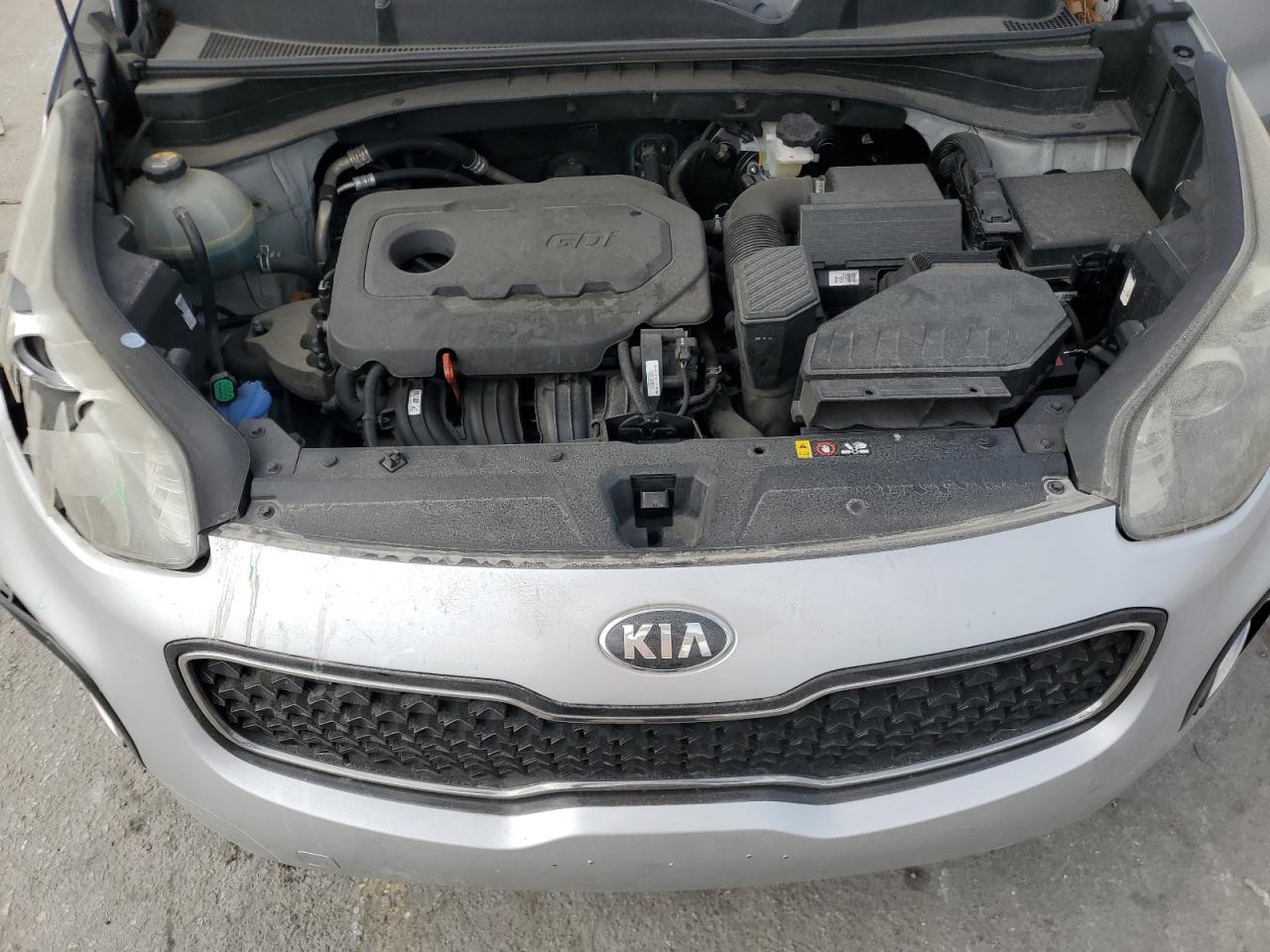 2017 KIA Sportage VIN KNDPMCAC0H7113513 Copart auction photo, front end / side damage thumbnail 12
