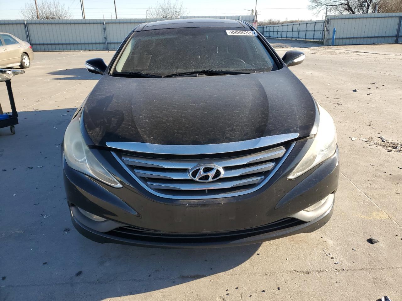 2014 Hyundai Sonata VIN 5NPEC4AB1EH865929 Copart auction photo, rear end damage thumbnail 5