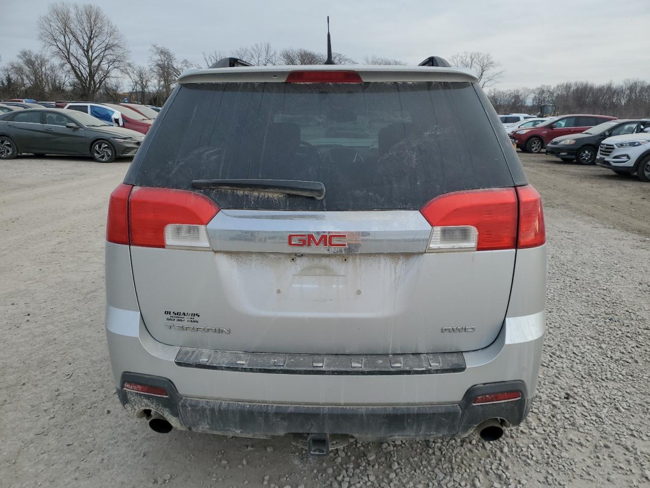 2012 GMC Terrain VIN 2GKFLTE57C6350619 Copart auction photo, front end damage thumbnail 6