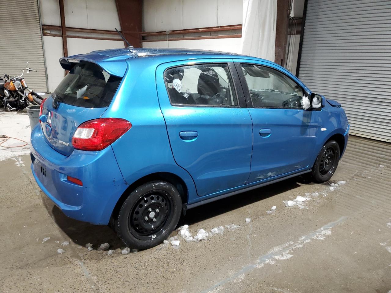2019 Mitsubishi Mirage VIN ML32A3HJ7KH005496 Copart auction photo, front end damage thumbnail 3