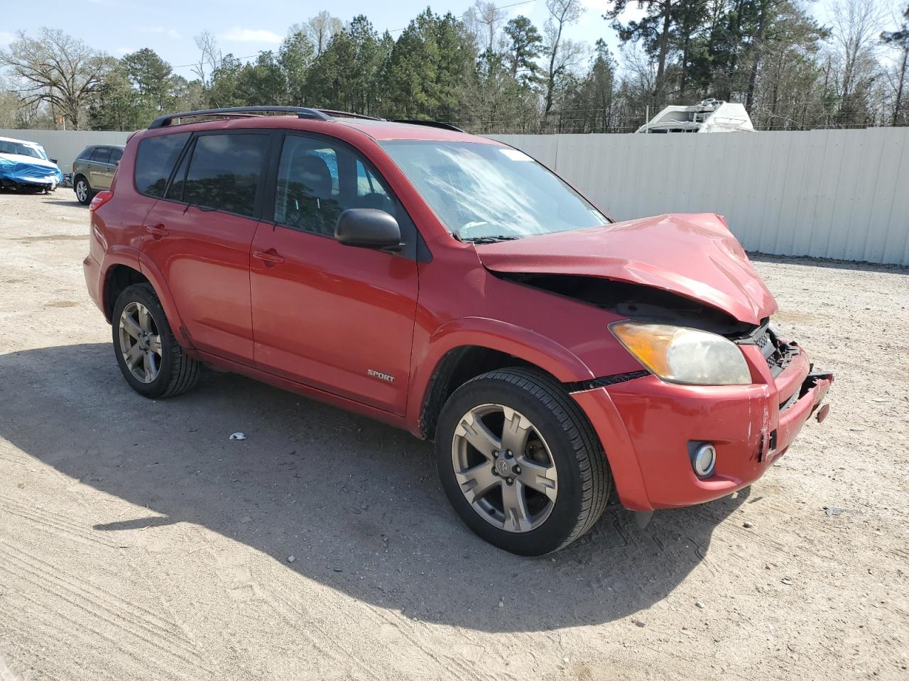 2011 Toyota RAV 4 VIN 2T3WK4DV0BW010530 Copart auction photo, front end damage thumbnail 4