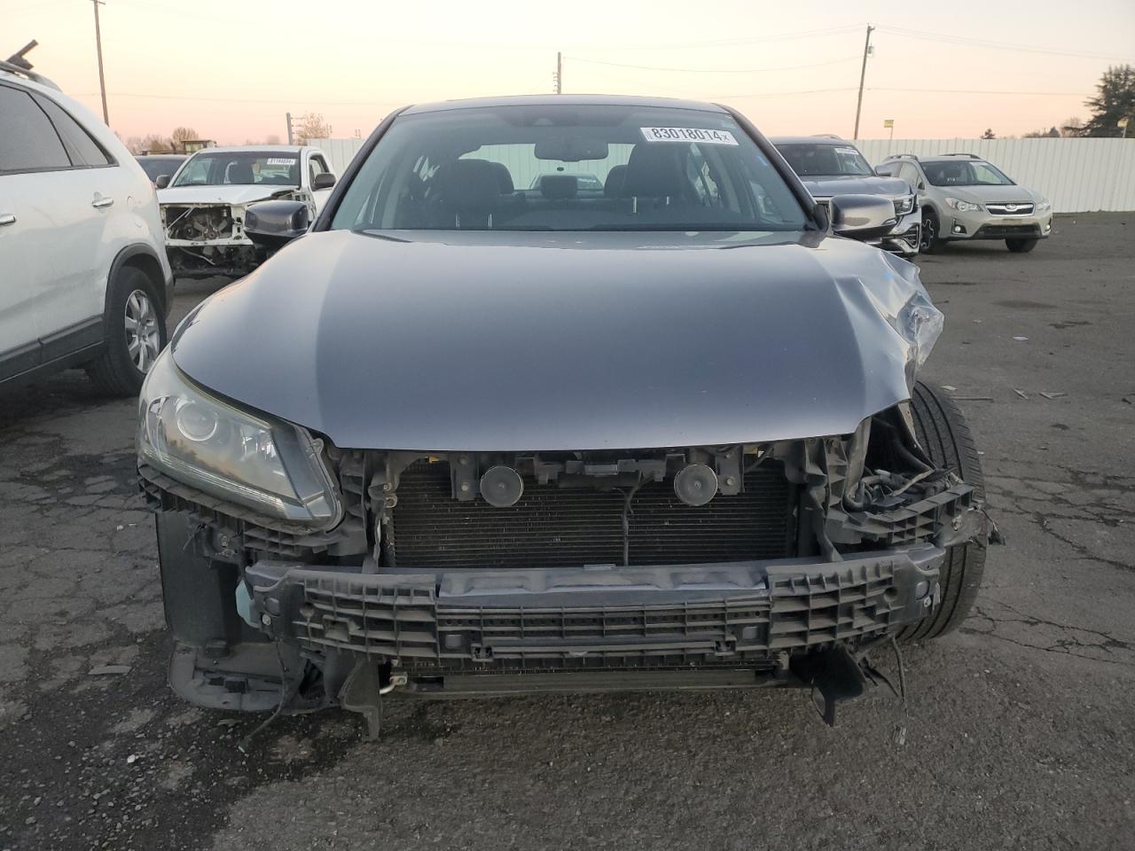2014 Honda Accord VIN 1HGCR2F87EA039523 Copart auction photo, front end / minor dent/scratches damage thumbnail 5