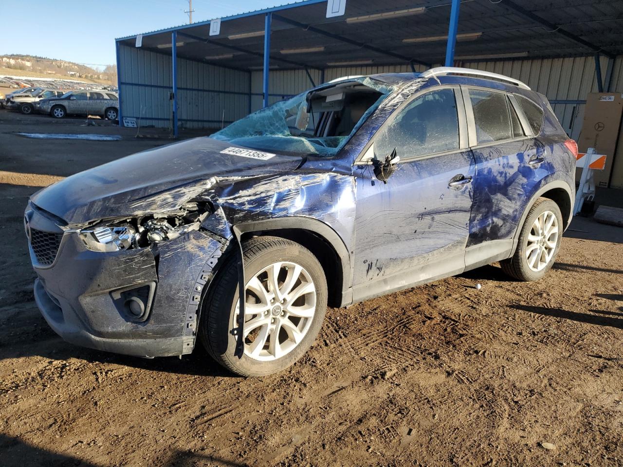 2013 Mazda CX-5 VIN JM3KE4DE4D0166672
