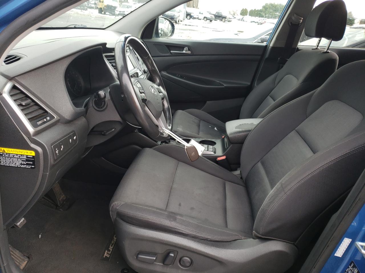 2017 Hyundai Tucson VIN KM8J3CA24HU555577 Copart auction photo, minor dent/scratches / mechanical damage thumbnail 7