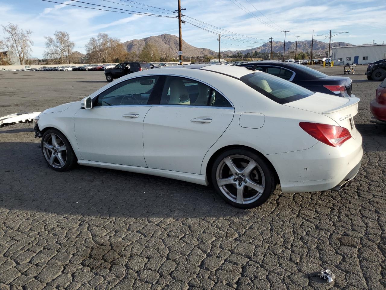 2016 Mercedes-Benz CLA-klasse VIN WDDSJ4EB6GN293512 Copart auction photo, front end damage thumbnail 2