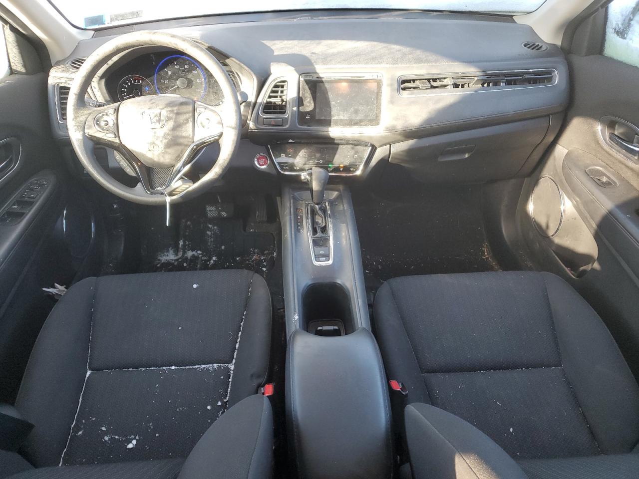 2016 Honda HR-V VIN 3CZRU6H58GM756076 Copart auction photo, side / front end damage thumbnail 8