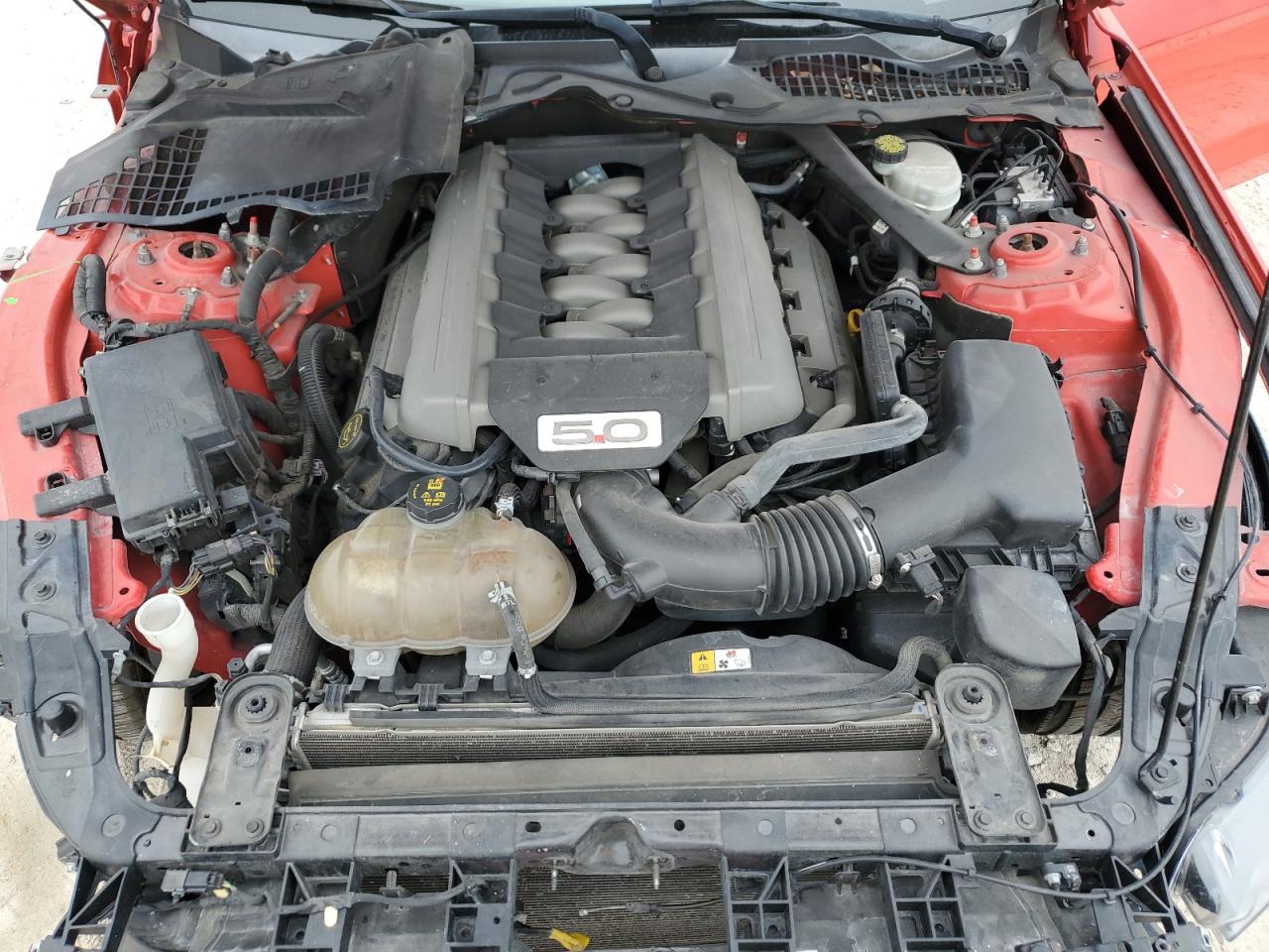 2017 Ford Mustang VIN 1FA6P8CF5H5306197 Copart auction photo, all over damage thumbnail 11