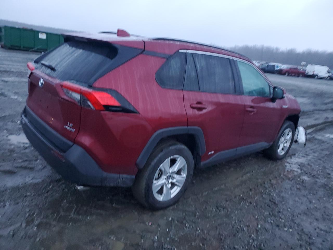 2021 Toyota RAV 4 VIN 4T3M6RFV7MU028161 Copart auction photo, front end damage thumbnail 3