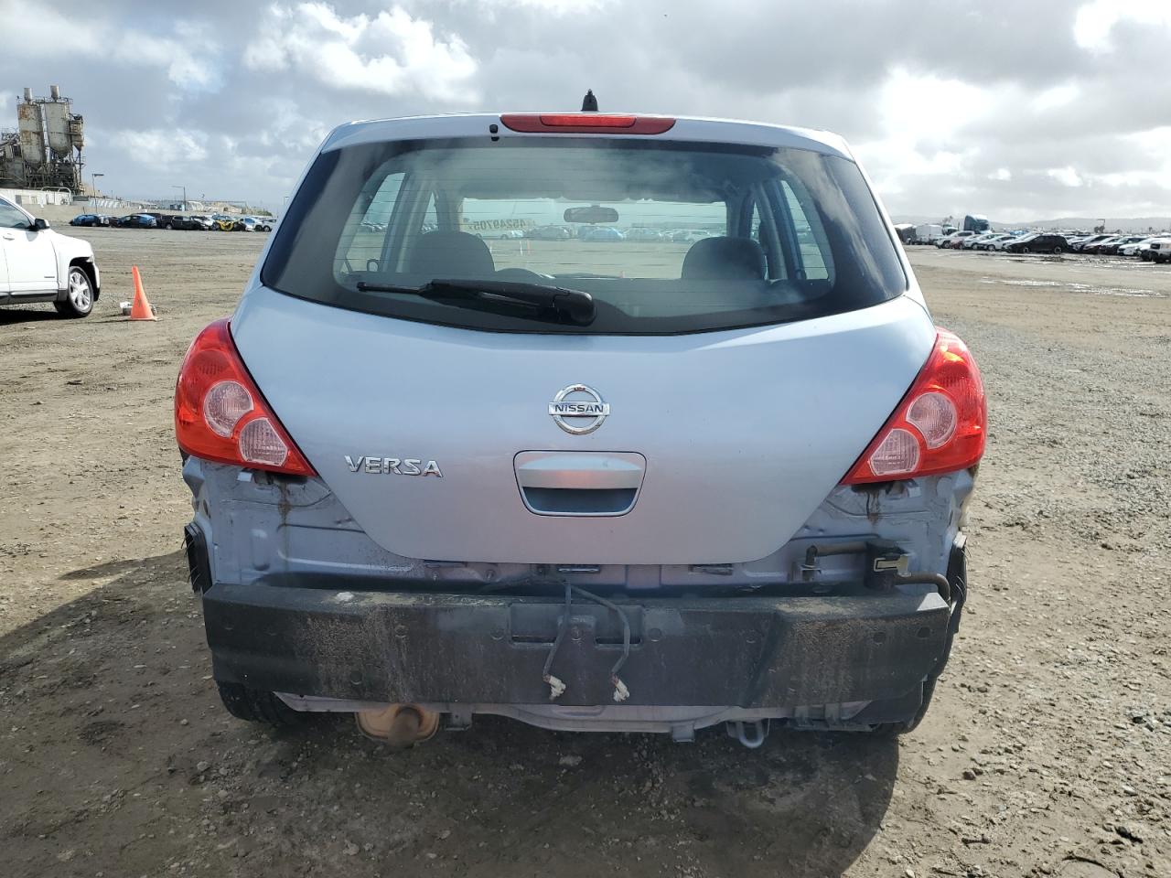 2010 Nissan Versa VIN 3N1BC1CP2AL412653 Copart auction photo, rear end damage thumbnail 6