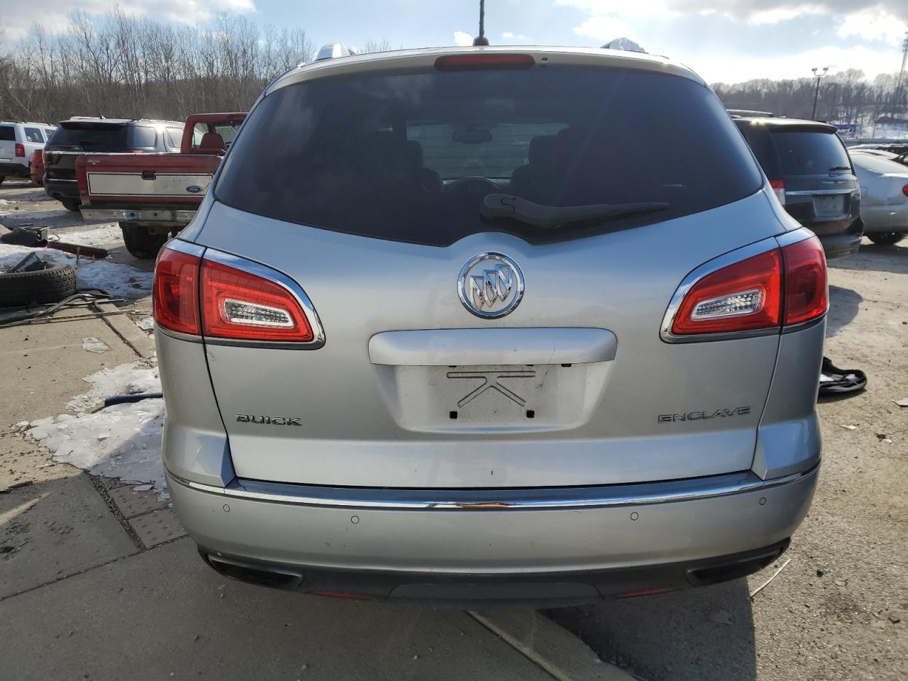 2013 Buick Enclave VIN 5GAKRBKD4DJ129354 Copart auction photo, front end damage thumbnail 6