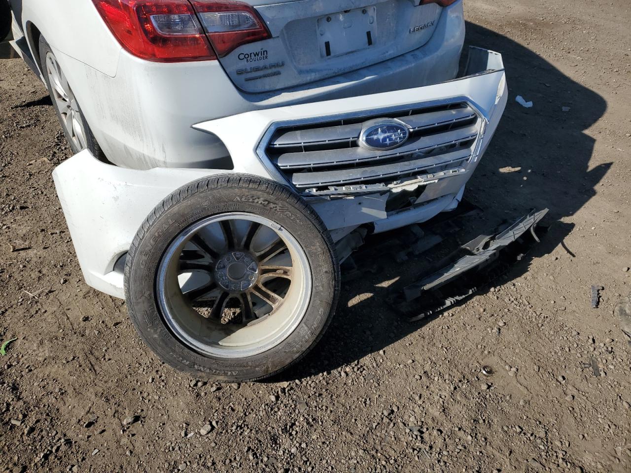 2015 Subaru Legacy VIN 4S3BNBC67F3006049 Copart auction photo, front end damage thumbnail 12