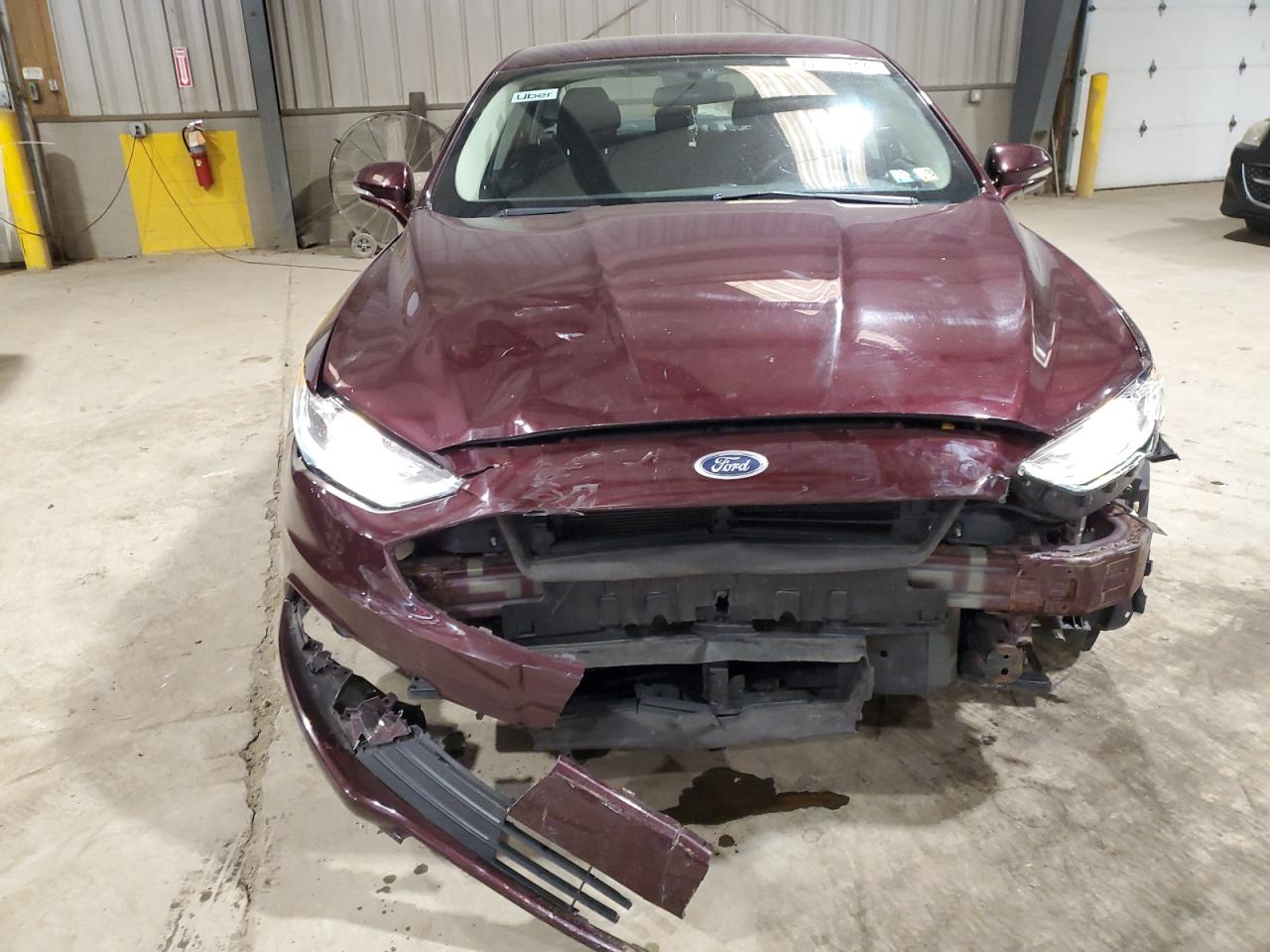 2017 Ford Fusion VIN 3FA6P0HD5HR310384 Copart auction photo, front end damage thumbnail 5