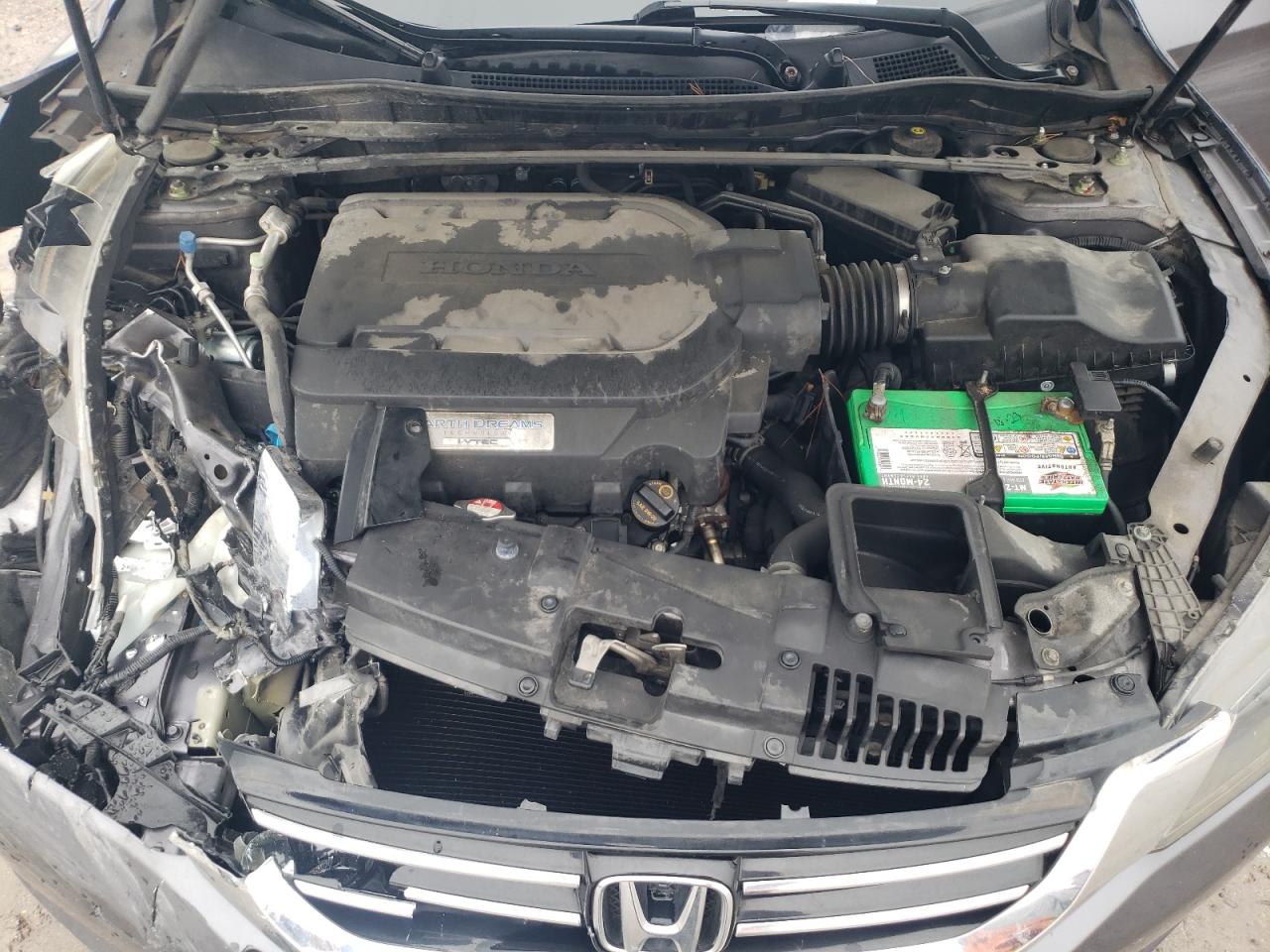 2014 Honda Accord VIN 1HGCR3F81EA016311 Copart auction photo, front end / mechanical damage thumbnail 12