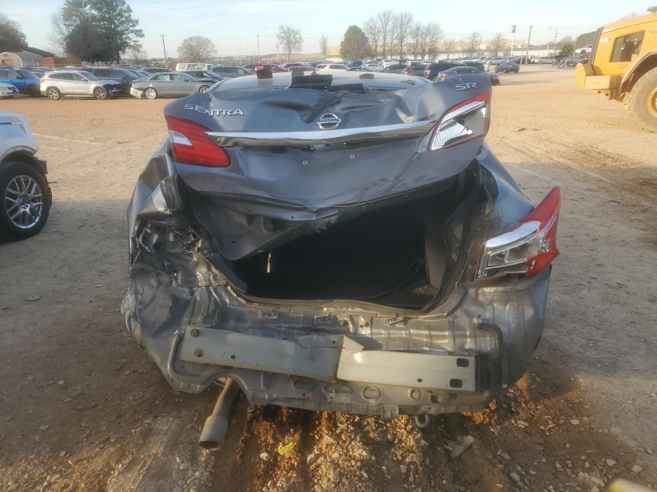 2017 Nissan Sentra VIN 3N1AB7AP9HY320506 Copart auction photo, rear end / front end damage thumbnail 6