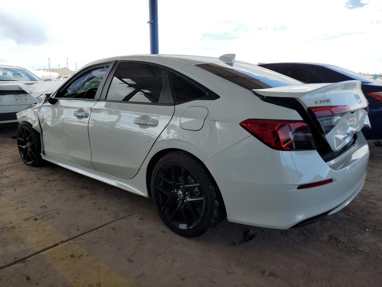 2024 Honda Civic VIN 2HGFE2F57RH593537 Copart auction photo, all over damage thumbnail 2