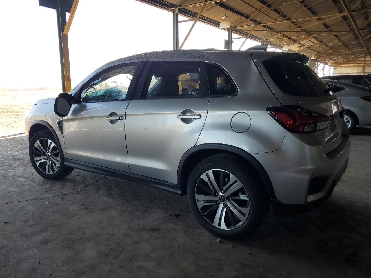 2021 Mitsubishi Outlander VIN JA4APVAUXMU013328 Copart auction photo, side / top/roof damage thumbnail 2