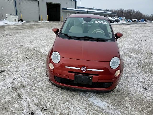 2013 Fiat 500 VIN 3C3CFFAR2DT738519 Copart auction photo, rear end damage thumbnail 13