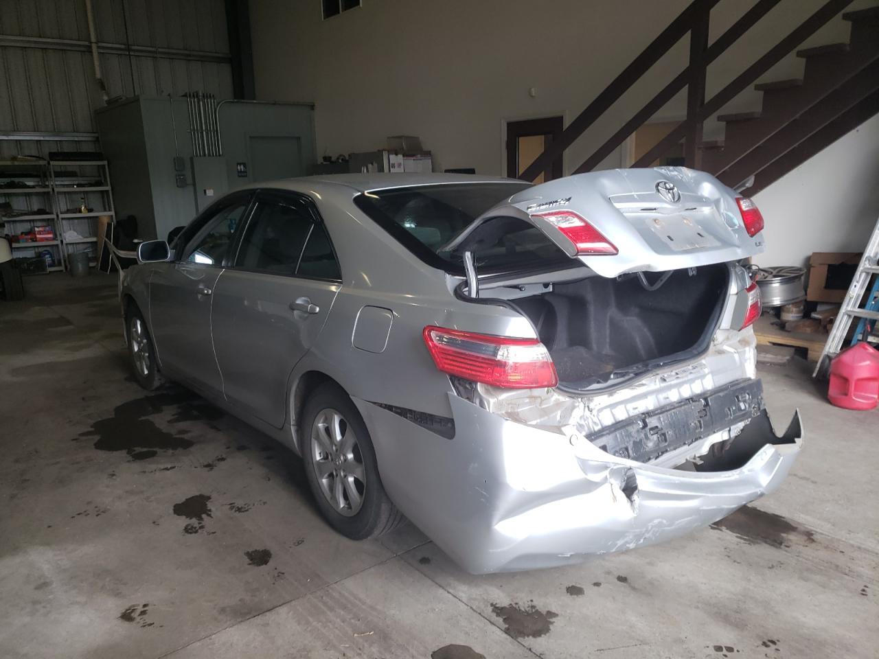 2007 Toyota Camry VIN JTNBE46K573103767 Copart auction photo, rear end damage thumbnail 2