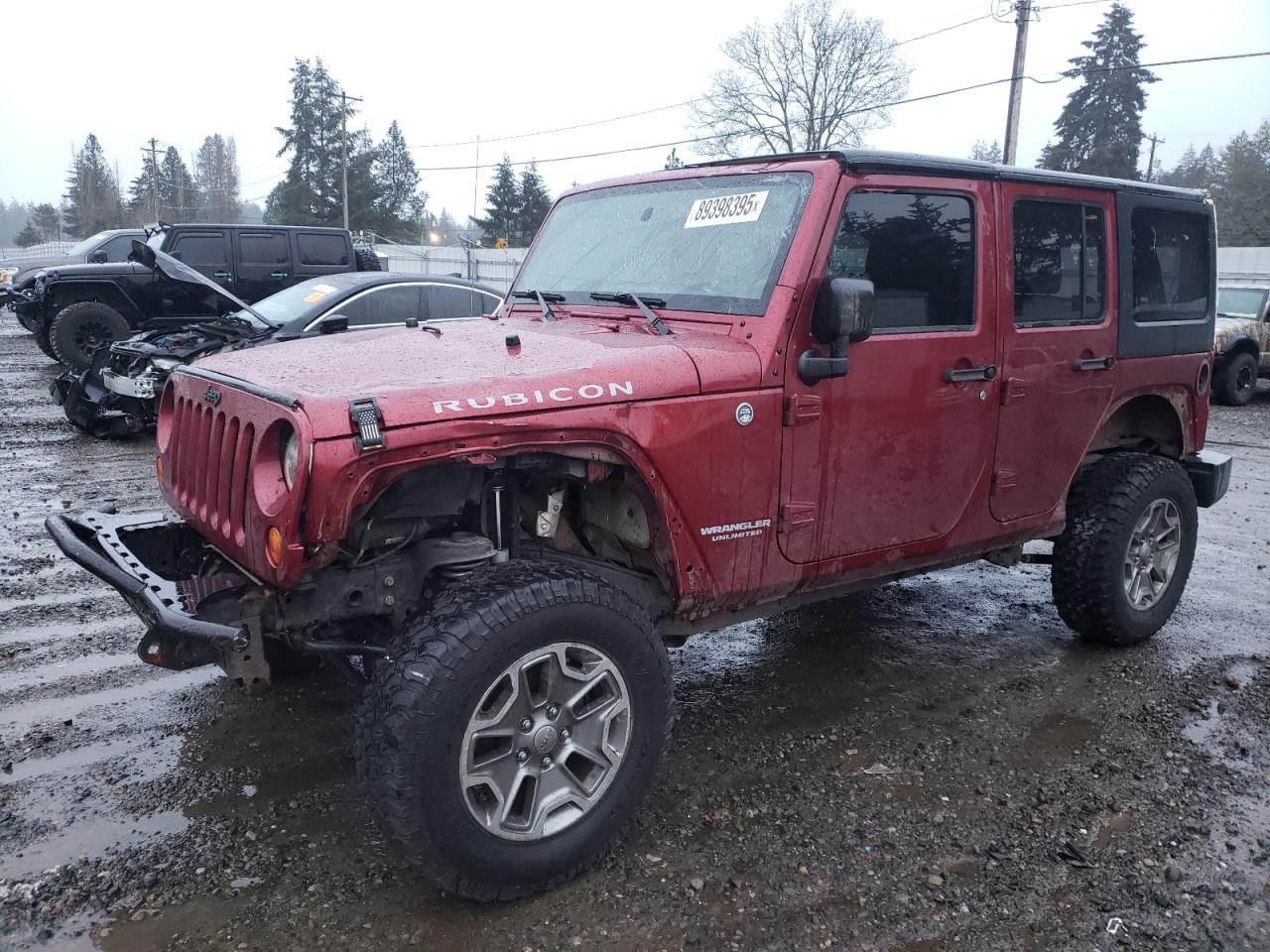 2012 Jeep Wrangler VIN 1C4HJWFG2CL274925