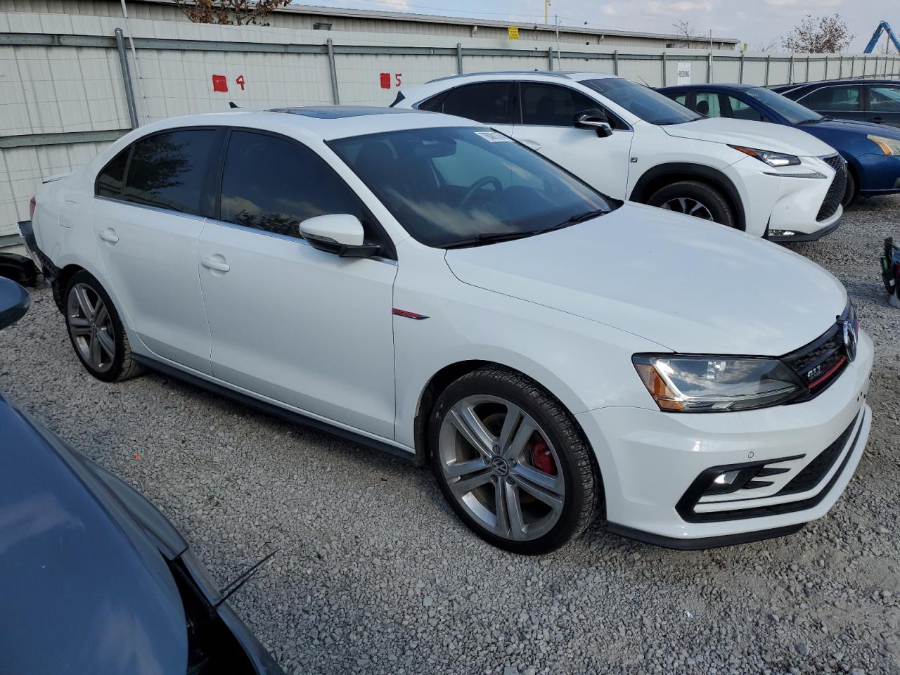 2017 Volkswagen Jetta VIN 3VW5T7AJ2HM359059 Copart auction photo, rear end damage thumbnail 4