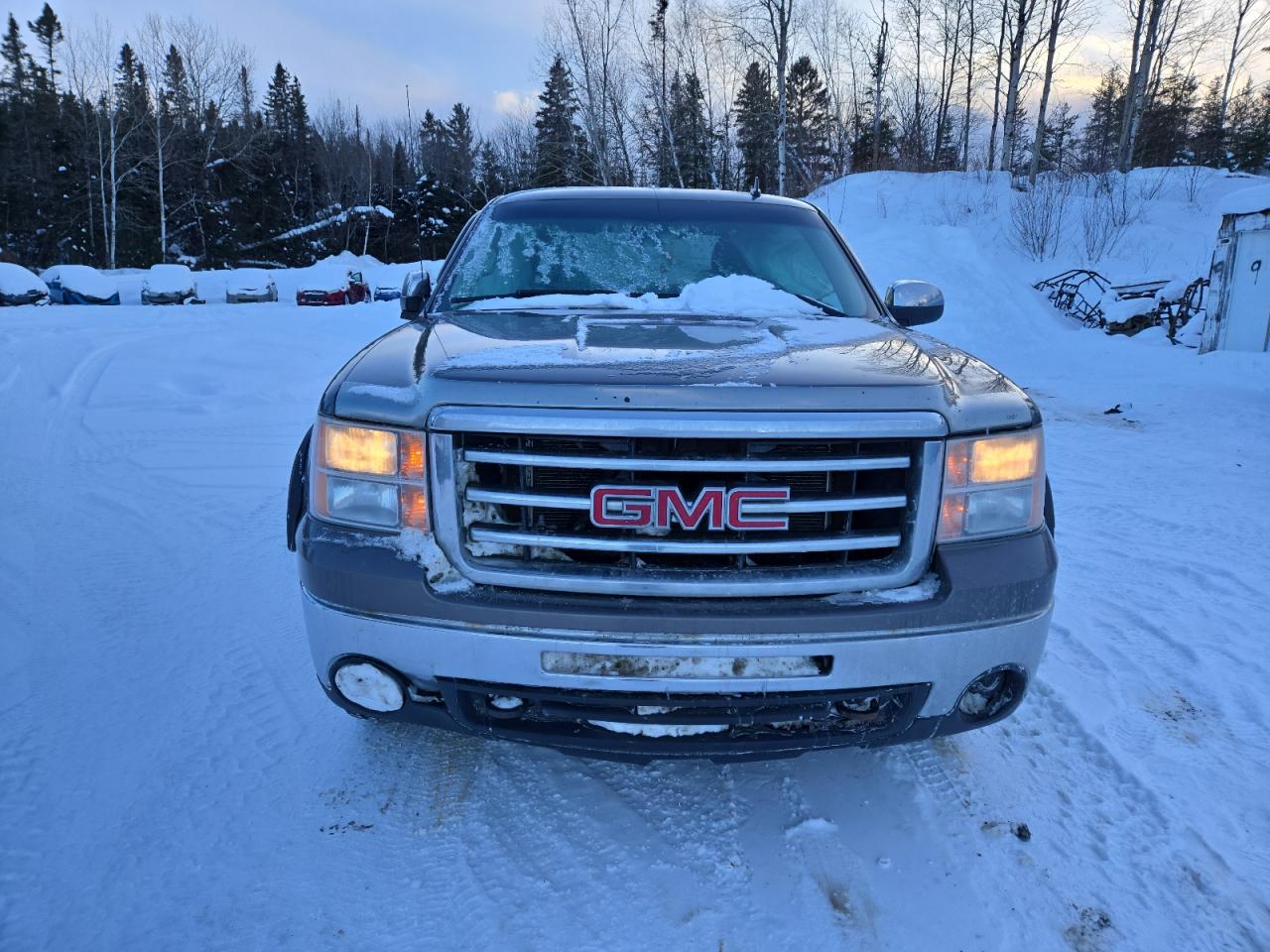 2013 GMC Sierra VIN 1GTR2UEA1DZ182514 Copart auction photo, side damage thumbnail 5