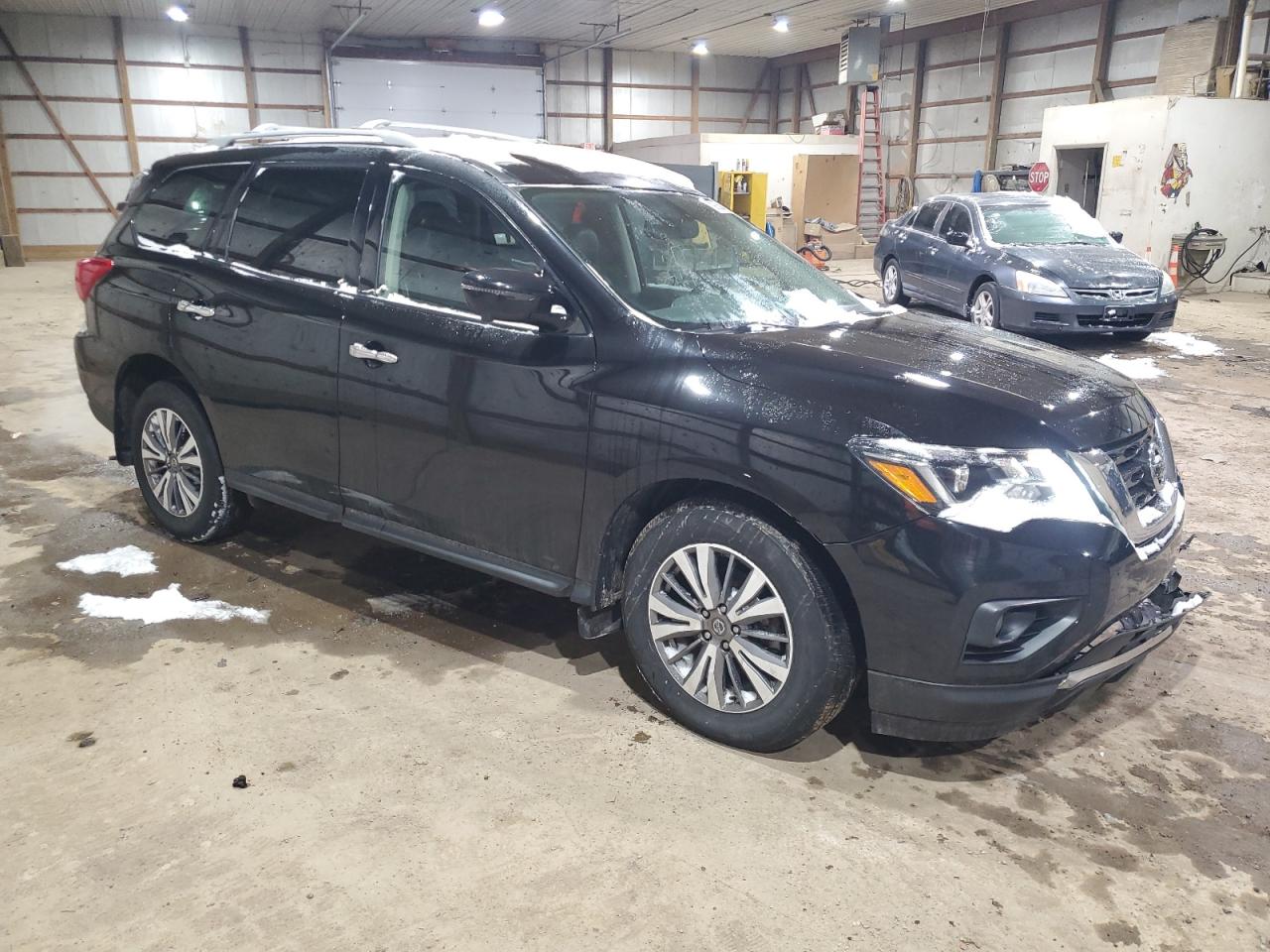 2019 Nissan Pathfinder VIN 5N1DR2MM1KC618750 Copart auction photo, front end damage thumbnail 4