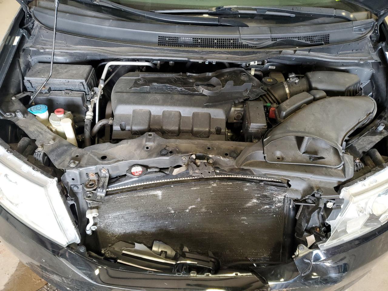 2012 Honda Odyssey VIN 5FNRL5H66CB129919 Copart auction photo, front end damage thumbnail 12
