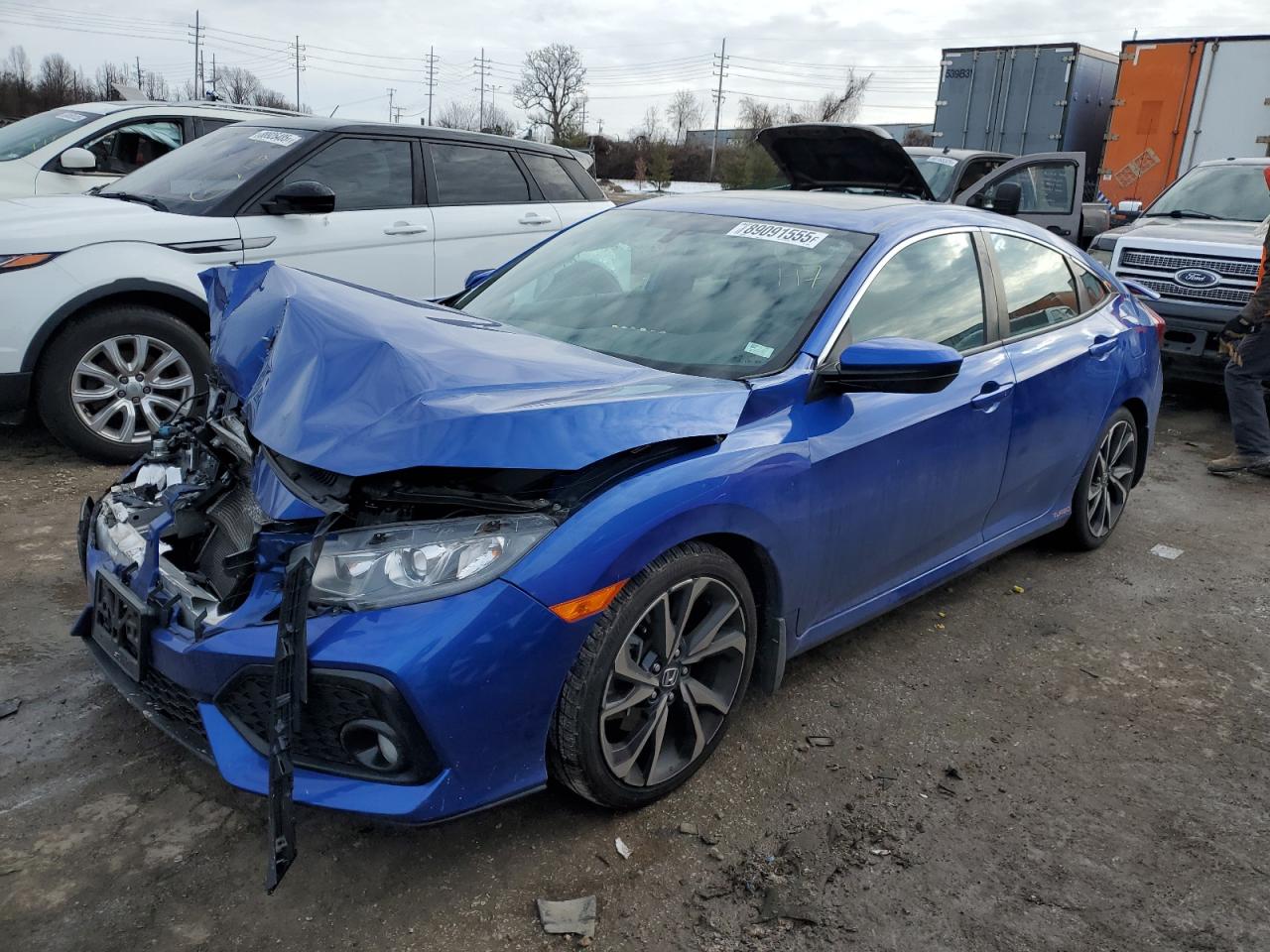 2017 Honda Civic VIN 2HGFC1E58HH703608