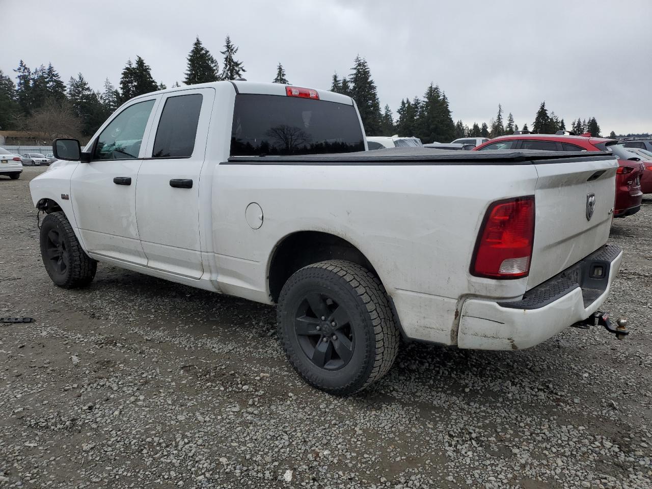 2019 RAM 1500 VIN 1C6RR7FT3KS597599 Copart auction photo, front end damage thumbnail 2